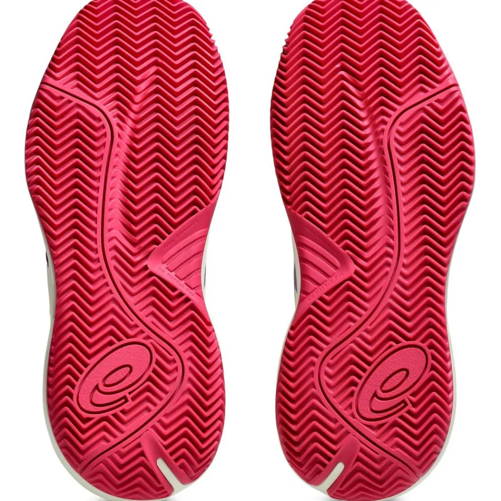 Asics GEL-CHALLENGER 15 CLAY tennisschoenen dames cream bright rose< Tennisschoenen