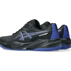 Asics GEL-CHALLENGER 15 CLAY tennisschoenen heren black dark cobalt< Tennisschoenen