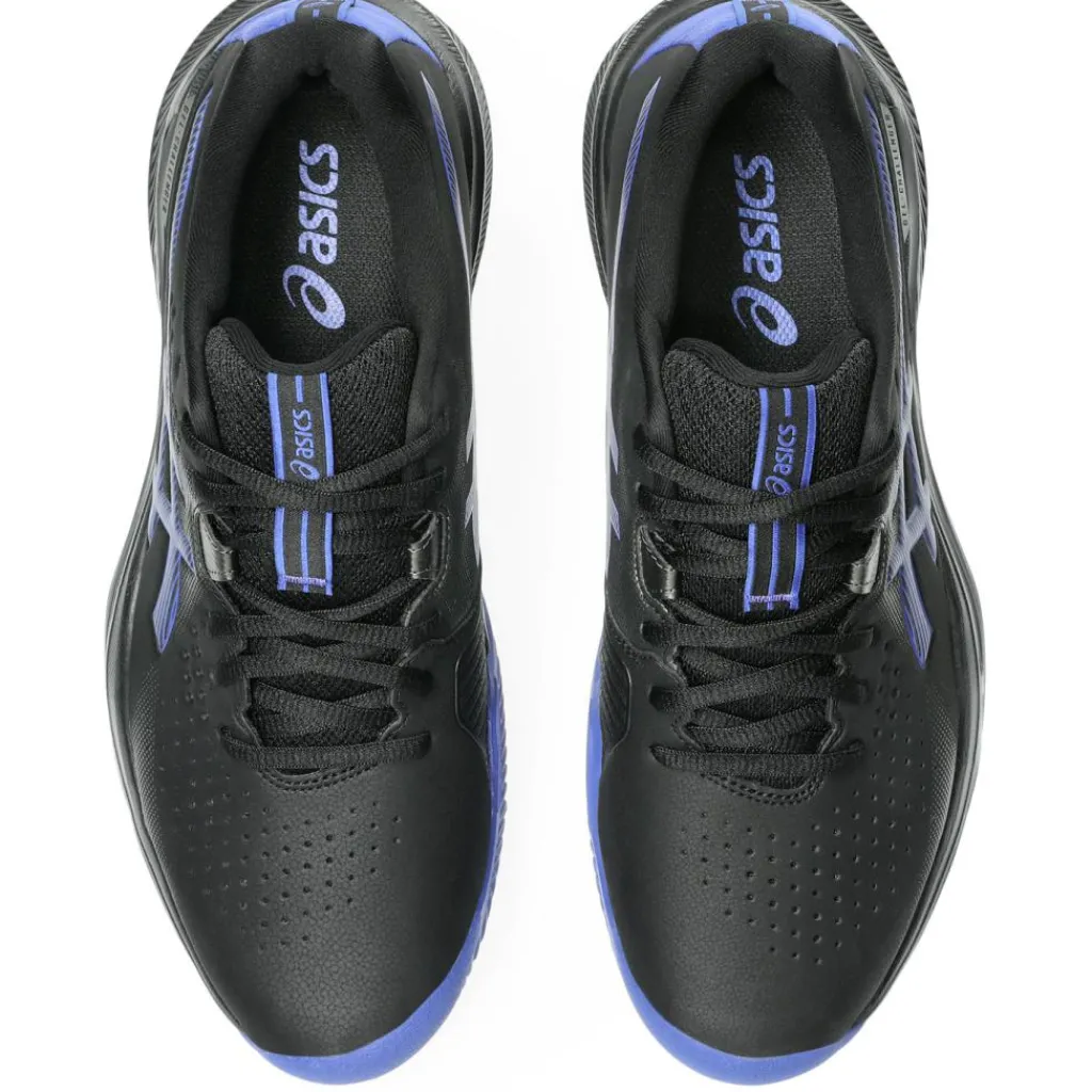 Asics GEL-CHALLENGER 15 CLAY tennisschoenen heren black dark cobalt< Tennisschoenen