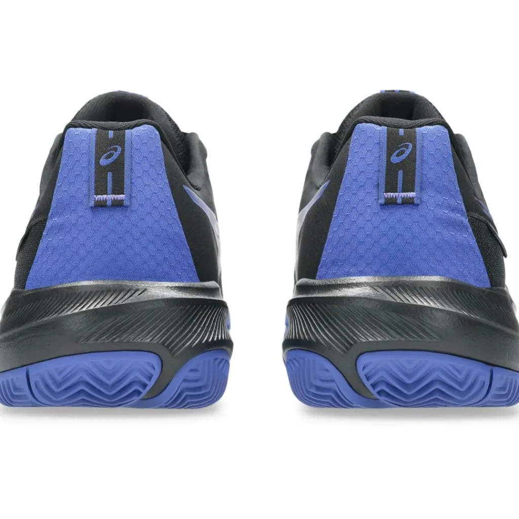 Asics GEL-CHALLENGER 15 CLAY tennisschoenen heren black dark cobalt< Tennisschoenen