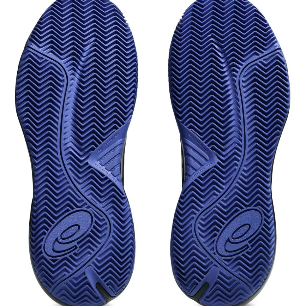 Asics GEL-CHALLENGER 15 CLAY tennisschoenen heren black dark cobalt< Tennisschoenen