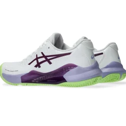 Asics Gel-Challenger 14 padelschoenen dames white deep mauve< Padelschoenen