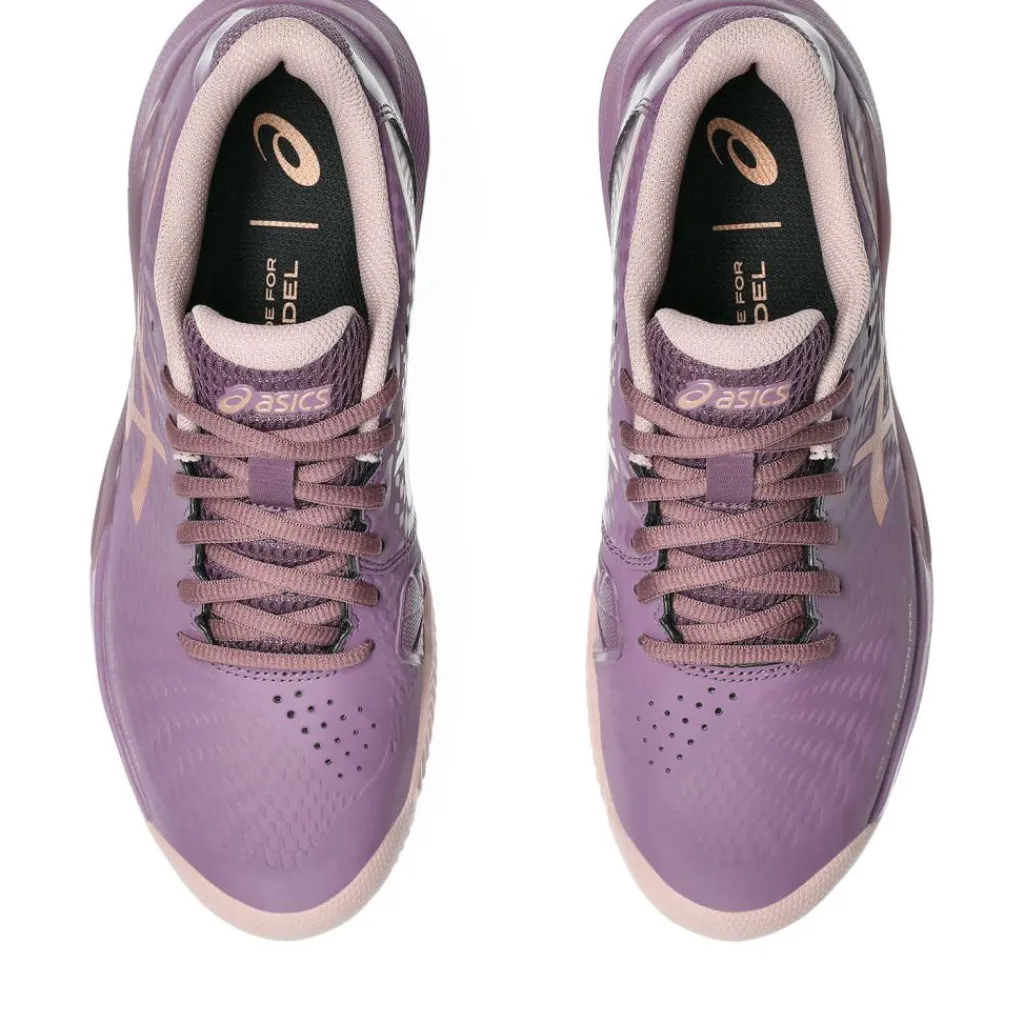Padelschoenen-Asics Gel-Challenger 14 Padel padelschoenen dames dark ube rose gold