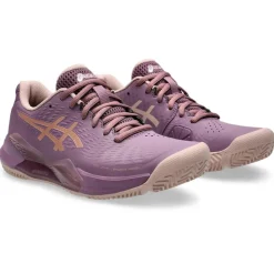 Padelschoenen-Asics Gel-Challenger 14 Padel padelschoenen dames dark ube rose gold