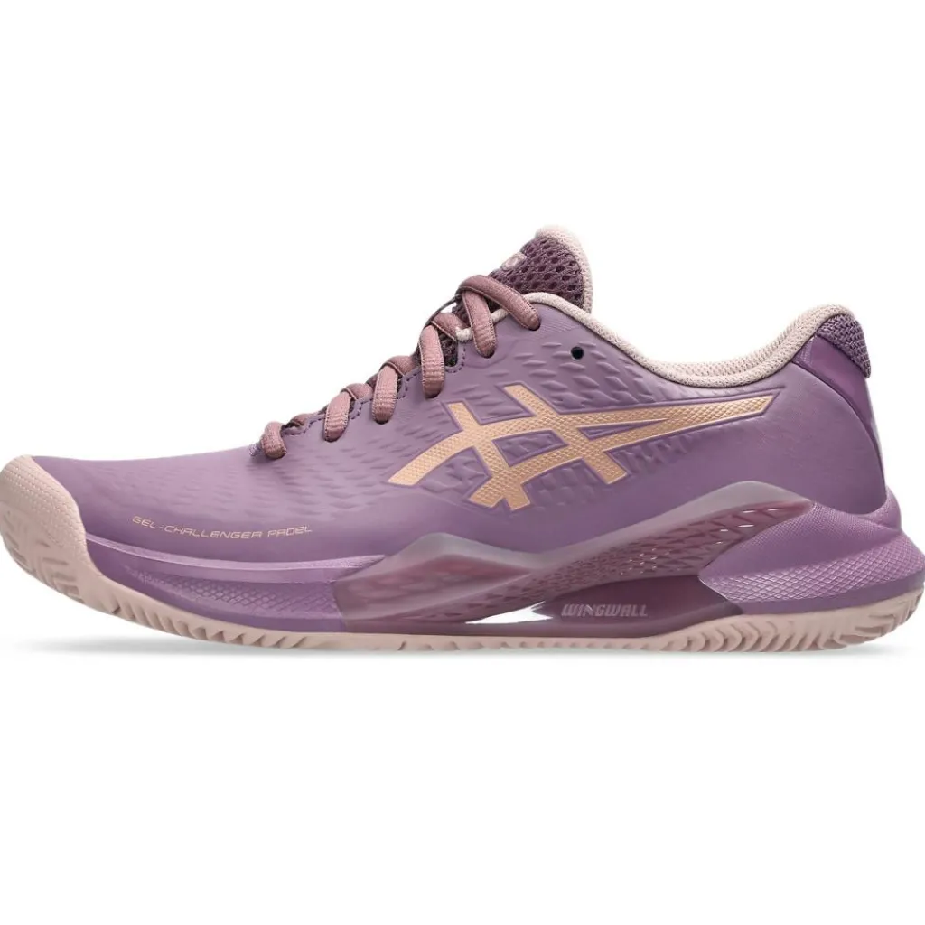 Padelschoenen-Asics Gel-Challenger 14 Padel padelschoenen dames dark ube rose gold