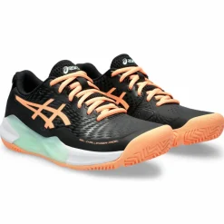 Padelschoenen-Asics Gel-Challenger 14 Padel padelschoenen dames black bright sunstone