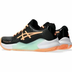 Padelschoenen-Asics Gel-Challenger 14 Padel padelschoenen dames black bright sunstone