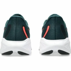 Asics Gel-Cumulus 26 GS hardloopschoenen junior saxon green coral reef< Hardloopschoenen