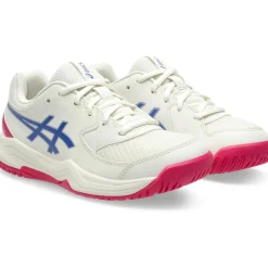 Tennisschoenen-Asics GEL-DEDICATE 8 GS tennisschoenen junior cream dark cobalt