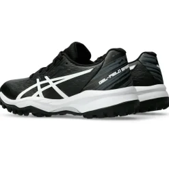 Asics GEL-FIELD SPEED GS hockeyschoenen junior black white< Hockeyschoenen