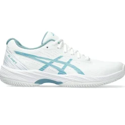 Tennisschoenen-Asics Gel-Game 9 Clay/OC tennisschoenen dames white gris blue