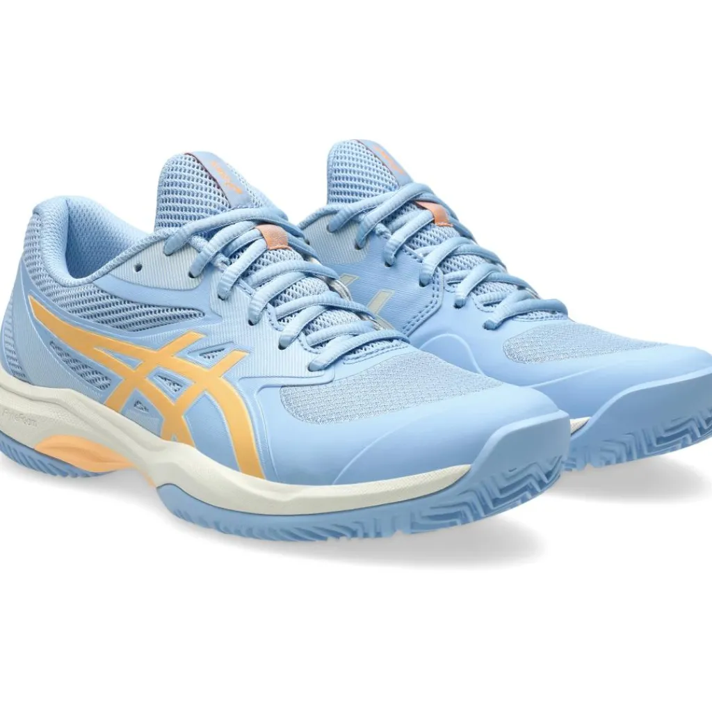 Asics GEL-GAME FF padelschoenen dames stone wash orange glow< Padelschoenen
