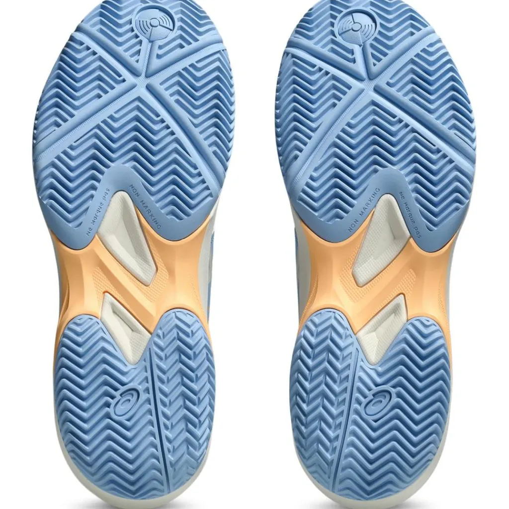 Asics GEL-GAME FF padelschoenen dames stone wash orange glow< Padelschoenen