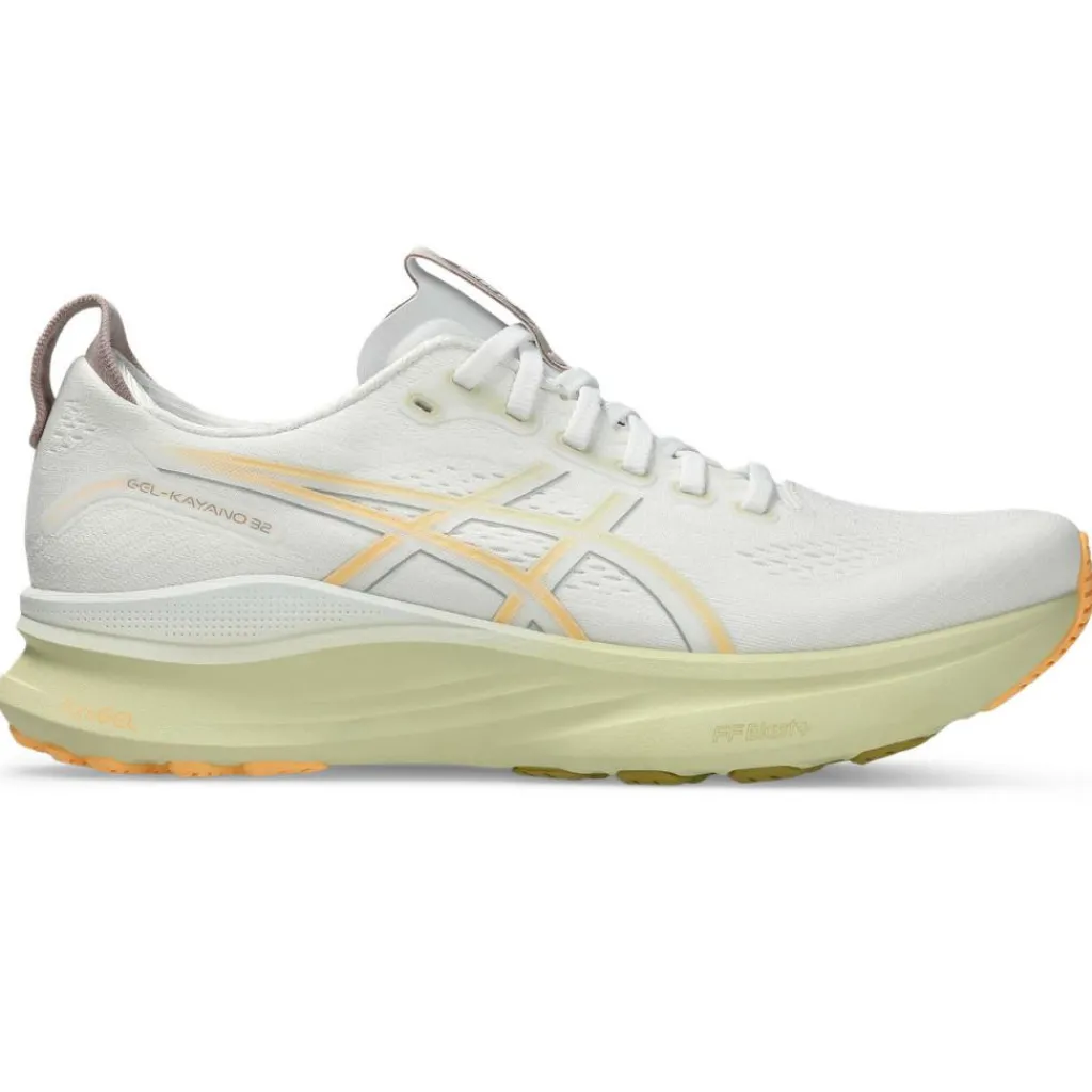Hardloopschoenen-Asics GEL-KAYANO 32 hardloopschoenen heren white orange glow