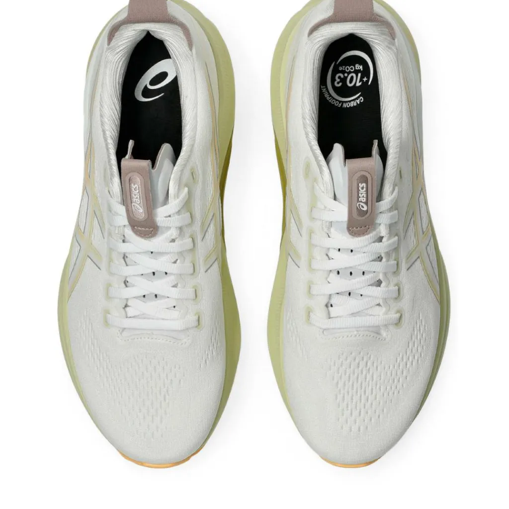 Hardloopschoenen-Asics GEL-KAYANO 32 hardloopschoenen heren white orange glow