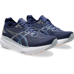 Asics Gel-Kayano 31 hardloopschoenen dames indigo blue pure silver< Hardloopschoenen