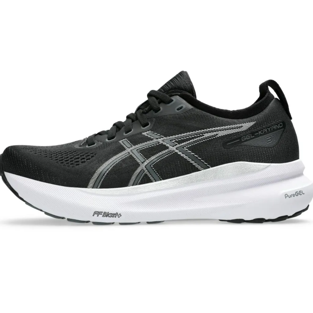 Hardloopschoenen-Asics Gel-Kayano 31 hardloopschoenen dames black pure silver