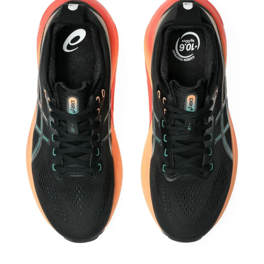 Asics Gel-Kayano 31 hardloopschoenen heren black rainy lake< Hardloopschoenen