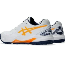 Hockeyschoenen-Asics GEL-LETHAL FIELD 2 hockeyschoenen dames white stadium orange