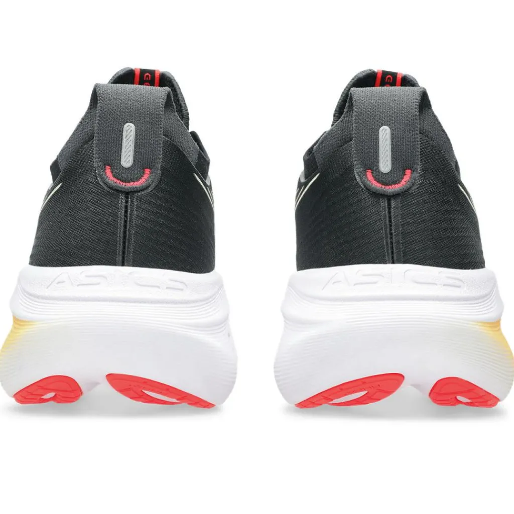 Asics GEL-NIMBUS 27 hardloopschoenen heren black khaki< Hardloopschoenen