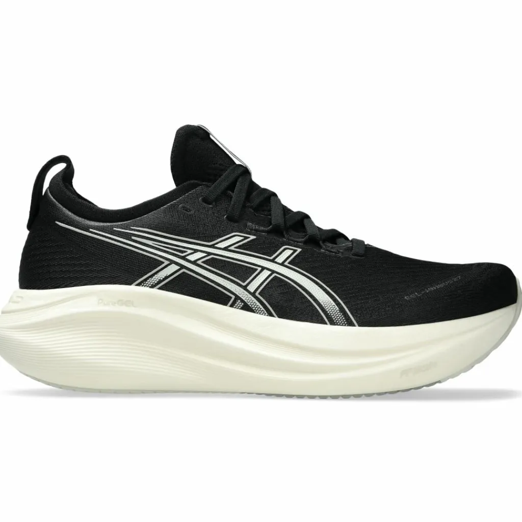 Hardloopschoenen-Asics Gel-Nimbus 27 hardloopschoenen heren black lake grey