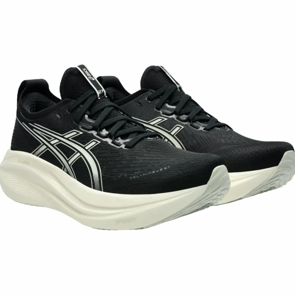 Hardloopschoenen-Asics Gel-Nimbus 27 hardloopschoenen heren black lake grey
