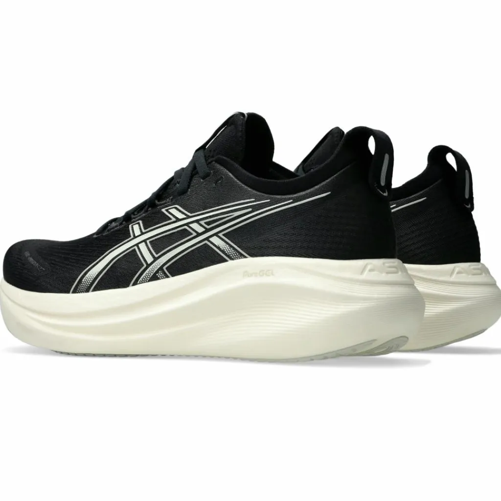 Hardloopschoenen-Asics Gel-Nimbus 27 hardloopschoenen heren black lake grey