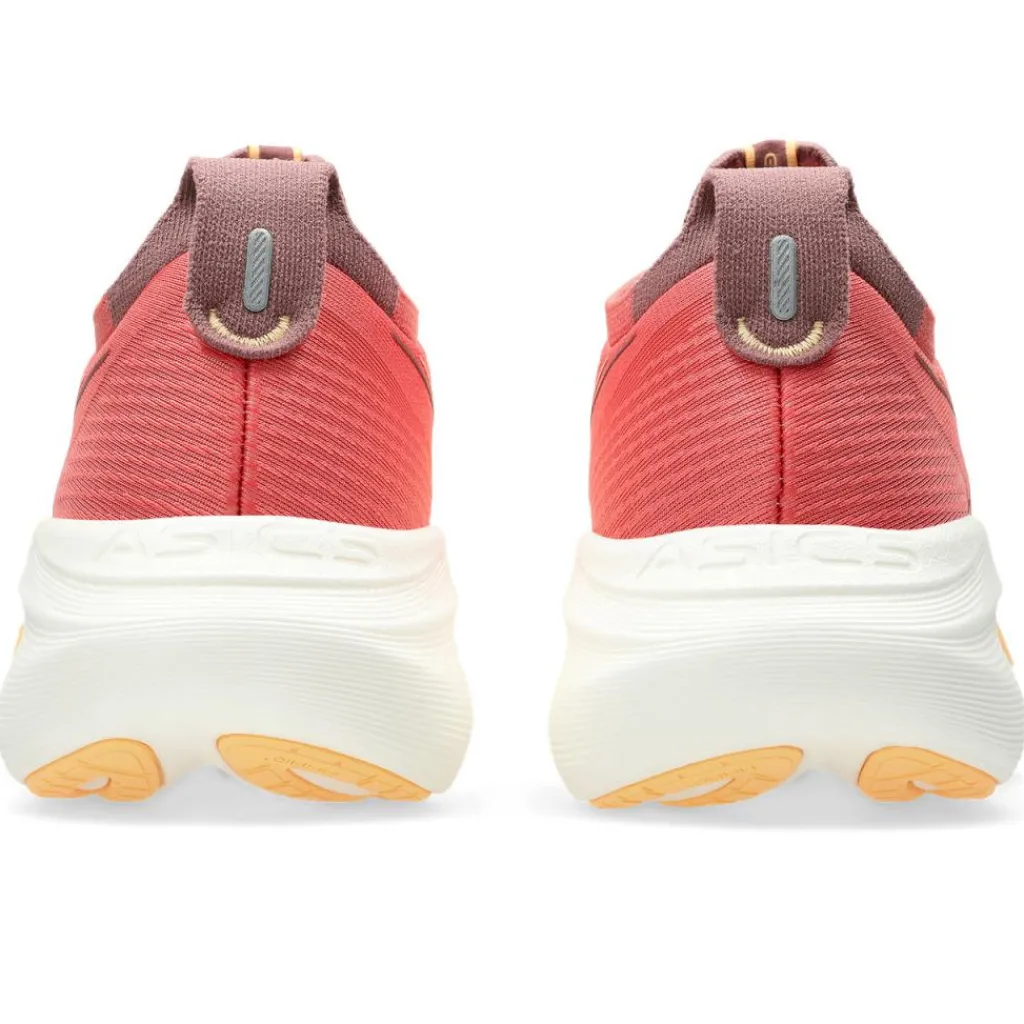 Hardloopschoenen-Asics GEL-NIMBUS 27 hardloopschoenen dames dark pink clay orange glow