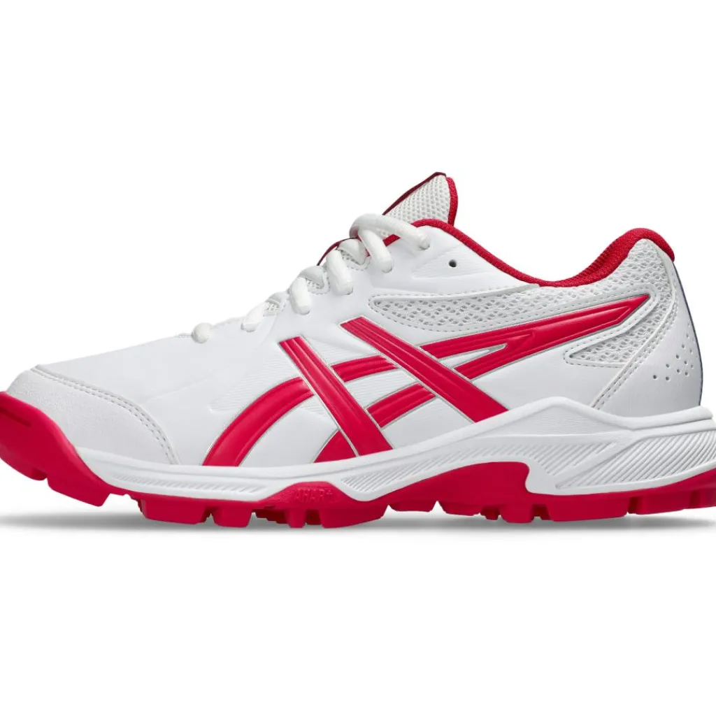 Asics GEL-PEAKE 3 GS hockeyschoenen junior white bright rose< Hockeyschoenen