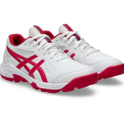 Asics GEL-PEAKE 3 GS hockeyschoenen junior white bright rose< Hockeyschoenen