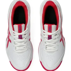 Asics GEL-PEAKE 3 GS hockeyschoenen junior white bright rose< Hockeyschoenen