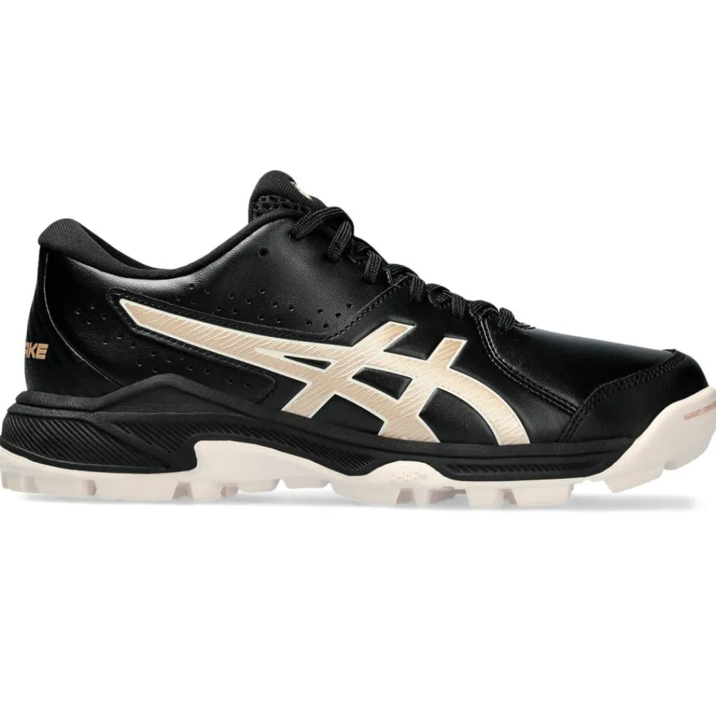 Asics Gel-Peake 2 GS hockeyschoenen junior black champagne< Hockeyschoenen