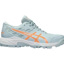 Asics GEL-PEAKE 2 hockeyschoenen dames cool grey bright sunstone< Hockeyschoenen