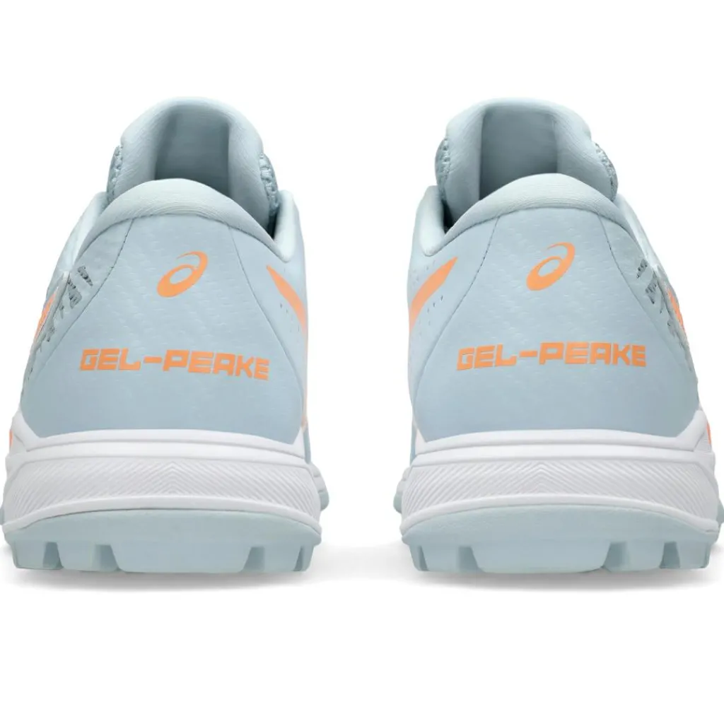 Asics GEL-PEAKE 2 hockeyschoenen dames cool grey bright sunstone< Hockeyschoenen