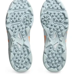 Asics GEL-PEAKE 2 hockeyschoenen dames cool grey bright sunstone< Hockeyschoenen