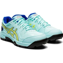 Asics Gel-Peake hockeyschoenen dames clear blue glow yellow< Hockeyschoenen
