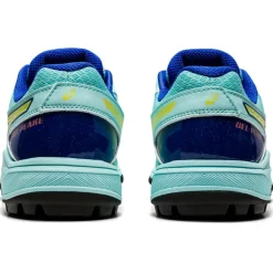 Asics Gel-Peake hockeyschoenen dames clear blue glow yellow< Hockeyschoenen