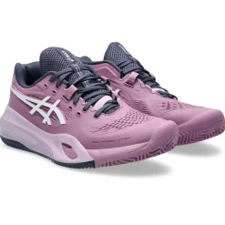 Asics Gel-Resolution X Clay tennisschoenen dames ube white< Tennisschoenen