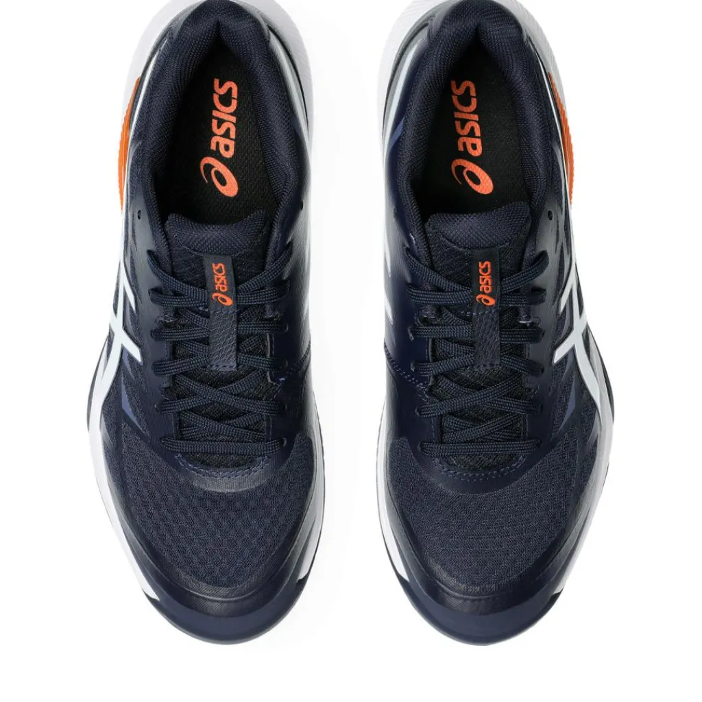 Asics Gel-Tactic 12 indoorschoenen heren midnight white< Indoorschoenen