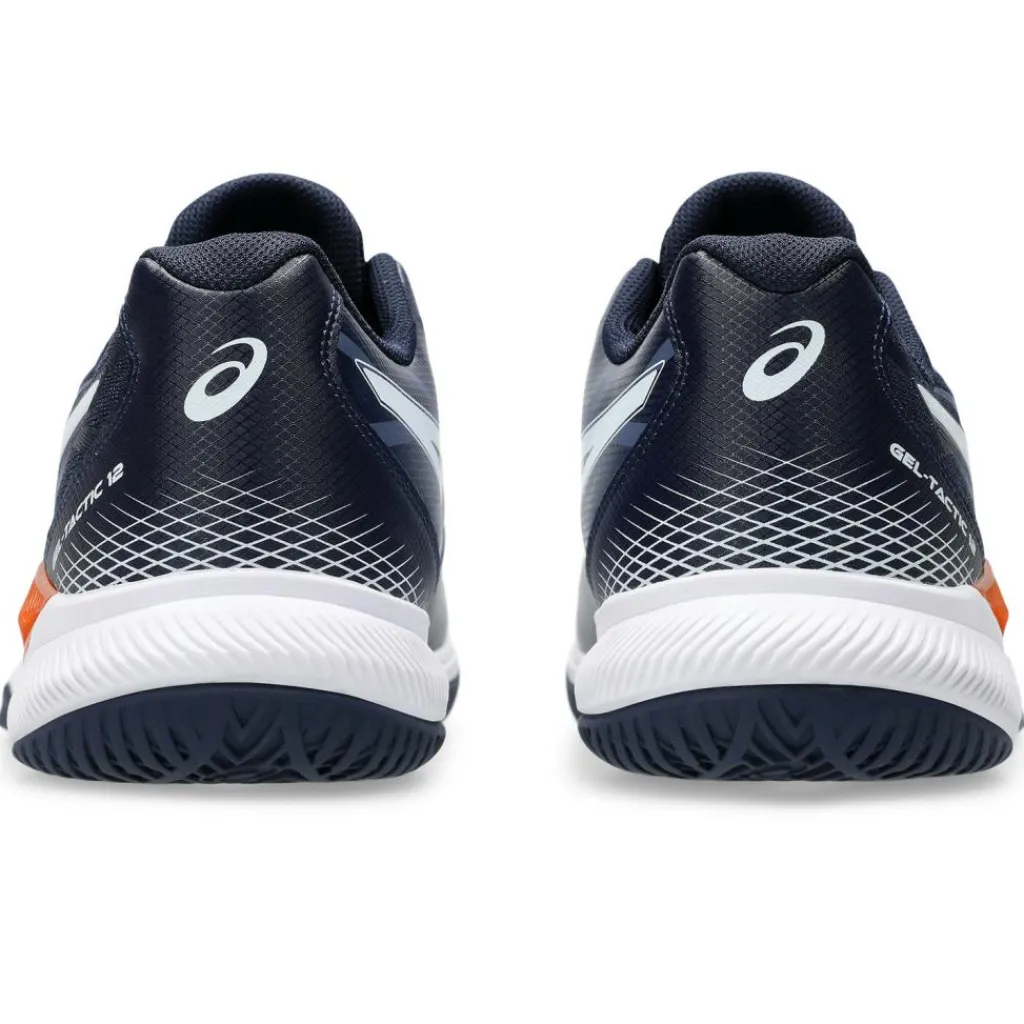 Asics Gel-Tactic 12 indoorschoenen heren midnight white< Indoorschoenen