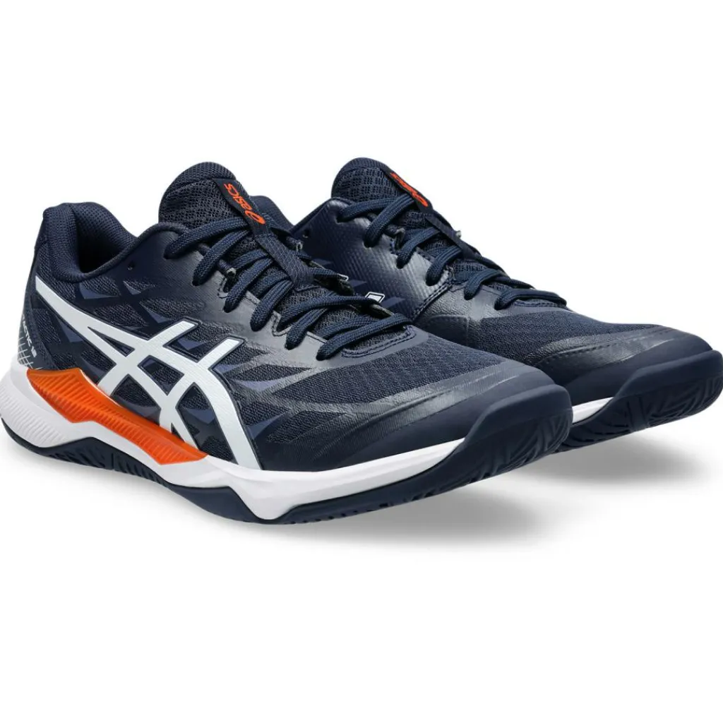 Asics Gel-Tactic 12 indoorschoenen heren midnight white< Indoorschoenen