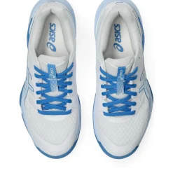 Indoorschoenen-Asics Gel-Tactic 12 indoorschoenen dames white light blue