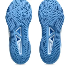 Indoorschoenen-Asics Gel-Tactic 12 indoorschoenen dames white light blue