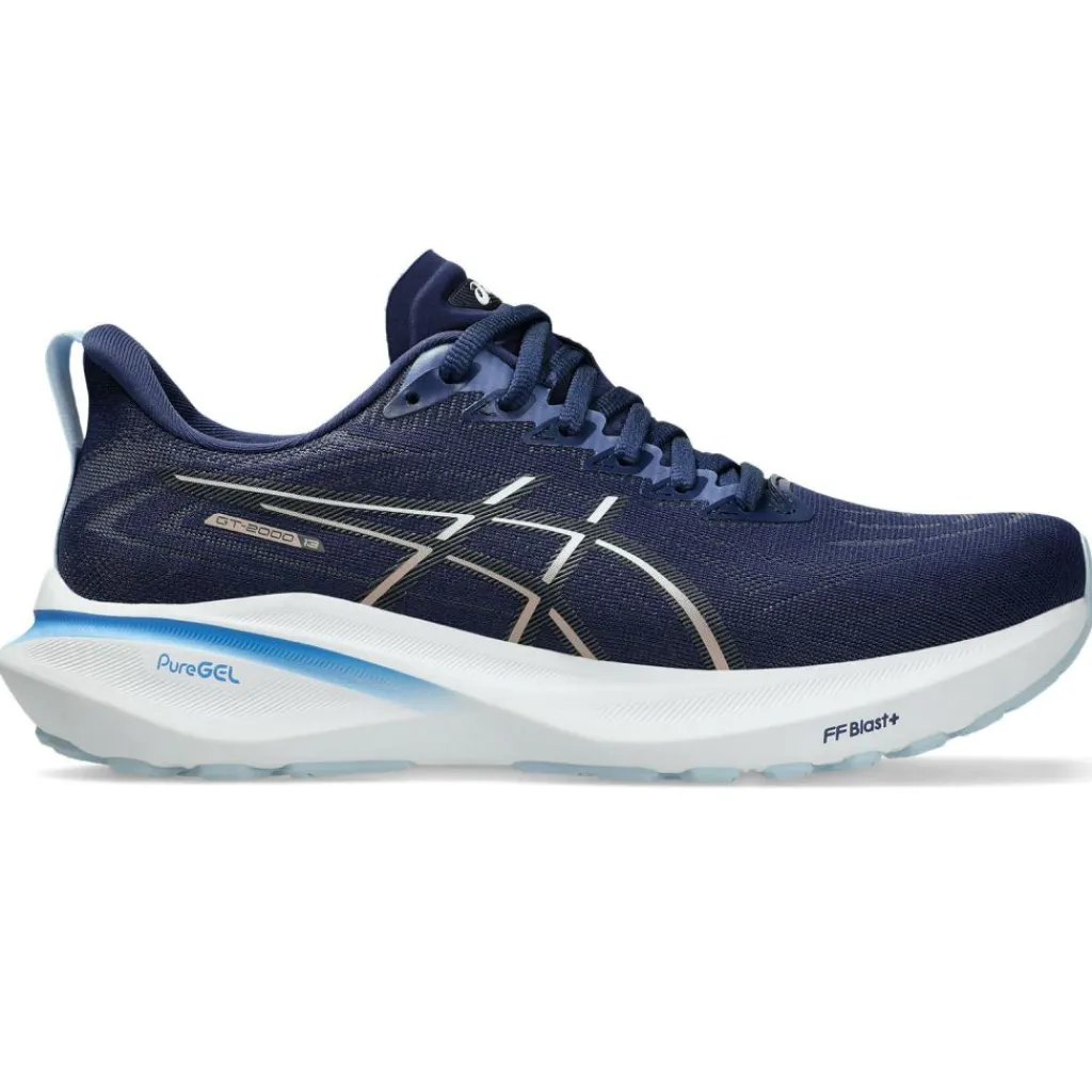 Asics GT-2000 13 hardloopschoenen dames indigo blue carrier grey< Hardloopschoenen