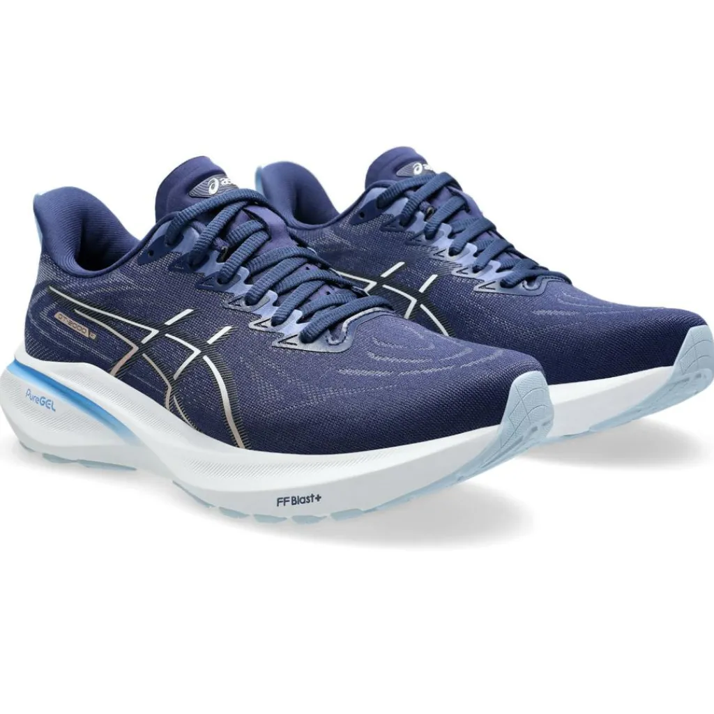 Asics GT-2000 13 hardloopschoenen dames indigo blue carrier grey< Hardloopschoenen