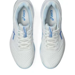 Indoorschoenen-Asics Netburner Ballistic FF 3 indoorschoenen dames white blue coast