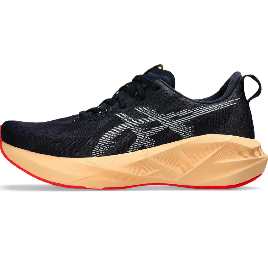 Hardloopschoenen-Asics NOVABLAST 5 hardloopschoenen heren midnight orange glow