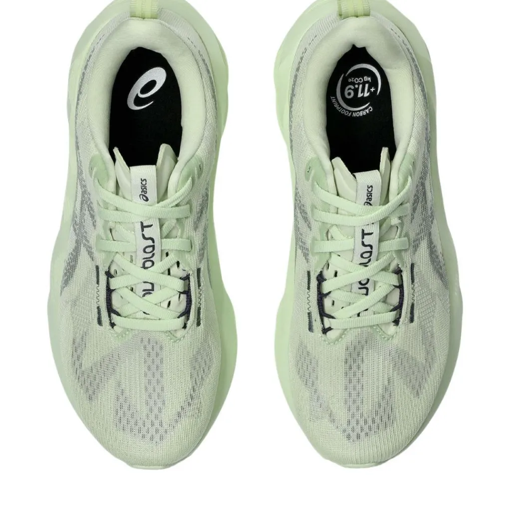 Asics NOVABLAST 5 hardloopschoenen dames whisper green monument blue< Hardloopschoenen