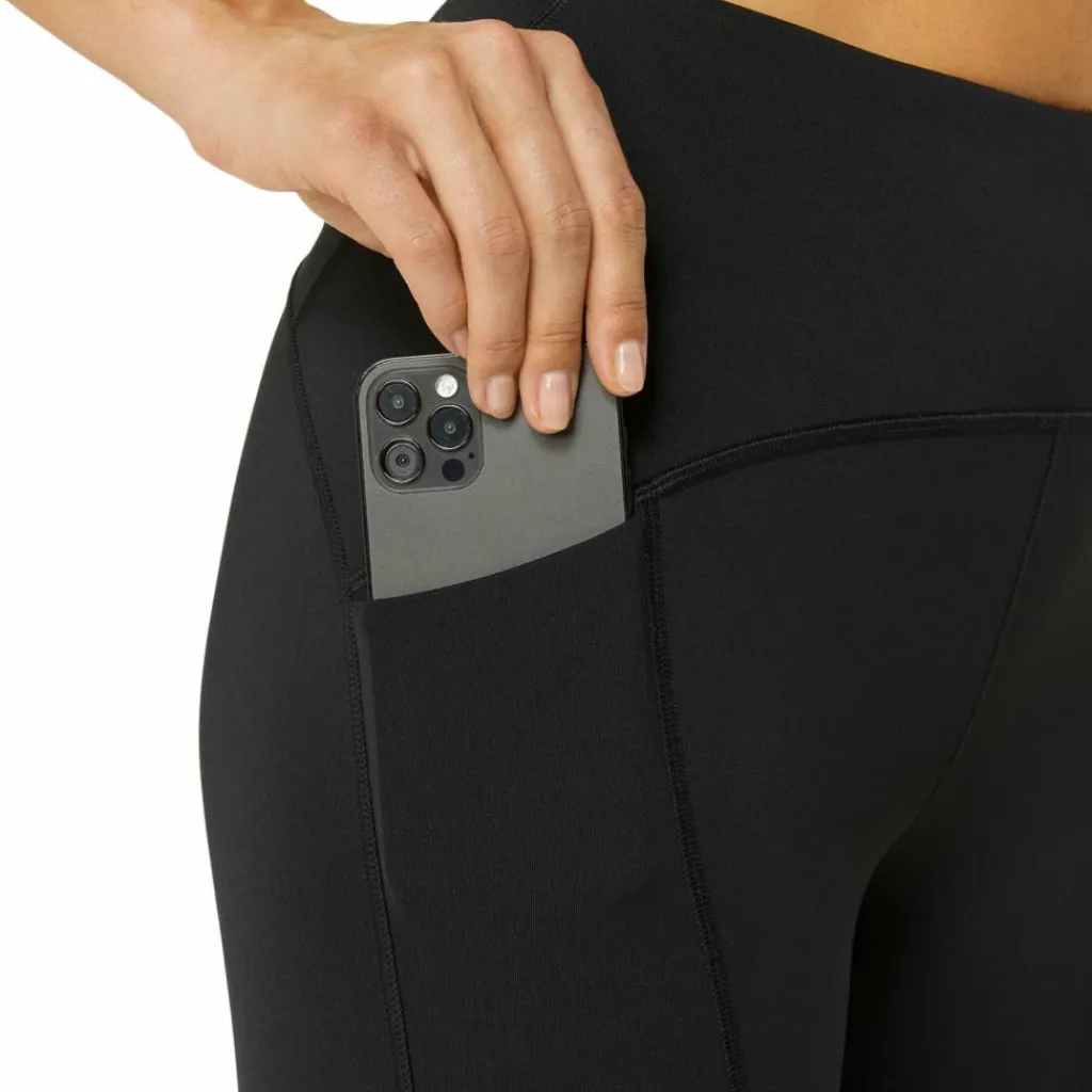 Hardloopkleding-Asics Road High Waist Tight hardloopbroek dames performance black