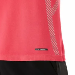 Hardloopkleding-Asics Seamless LS hardloopshirt heren coral reef oasis green